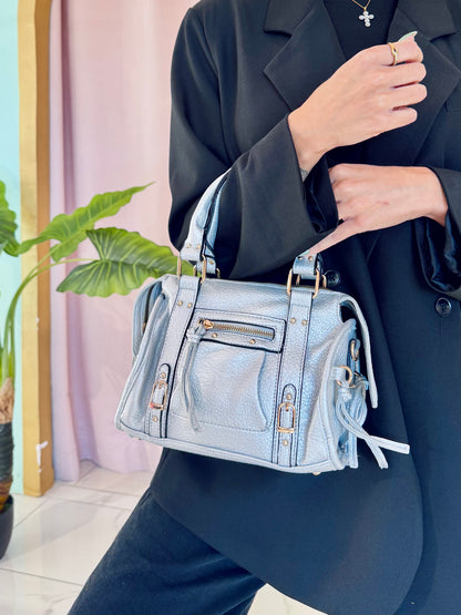 Sac dupe Baliana - argent mate