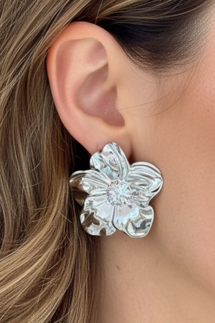 Boucles d’oreilles fleurs