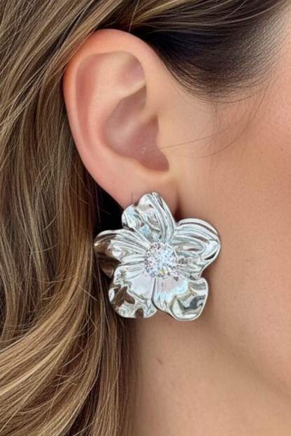 Boucles d’oreilles fleurs