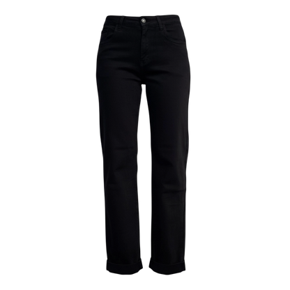 Jean noir coupe regular stretch