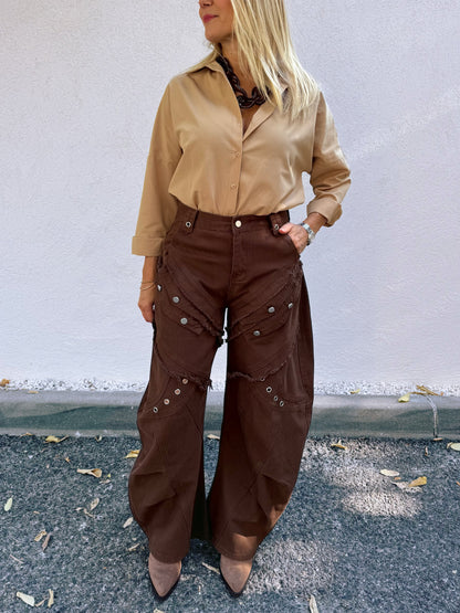 Jean maxi ballon chocolat