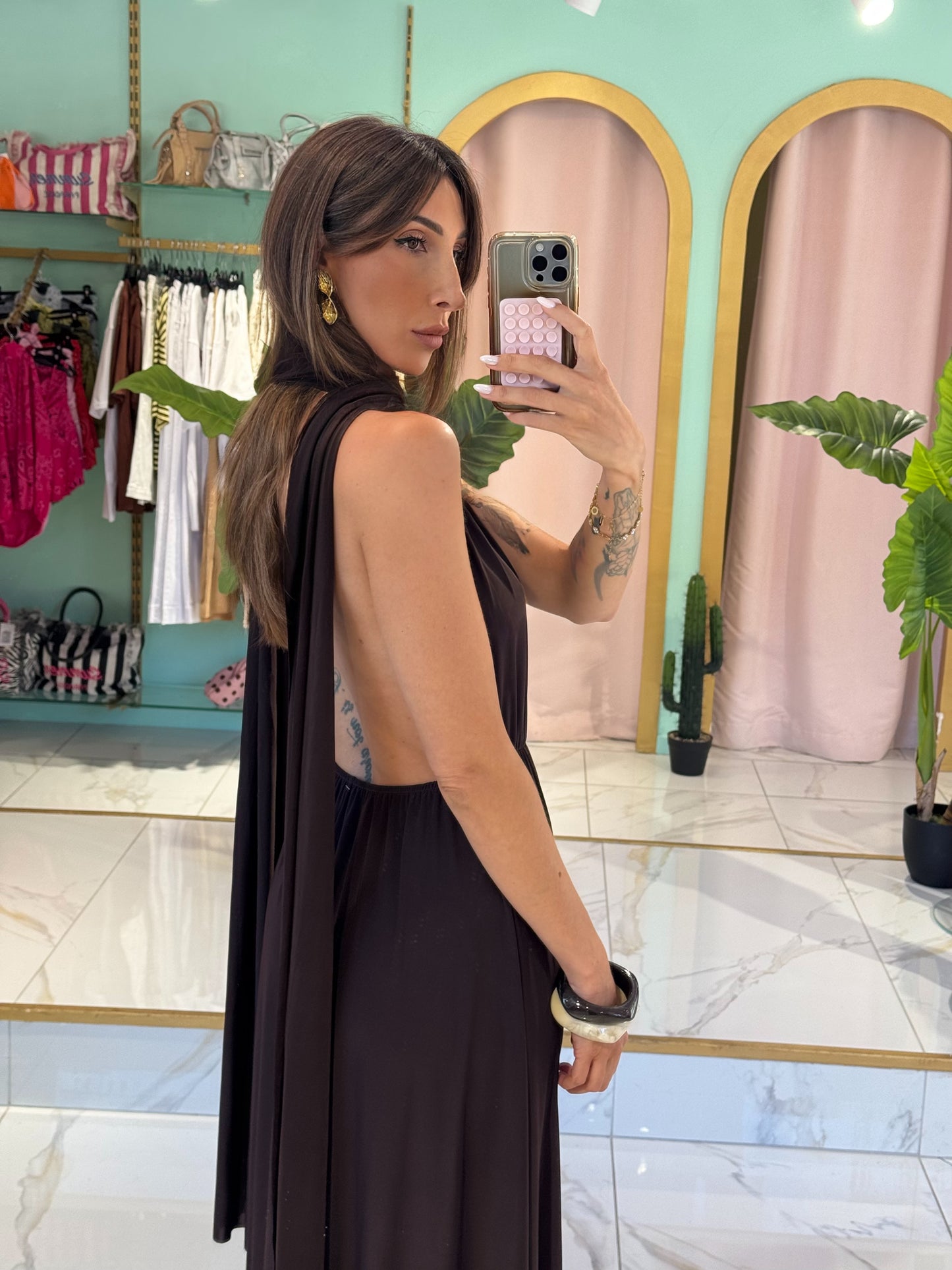 Robe Multi-Positions - marron