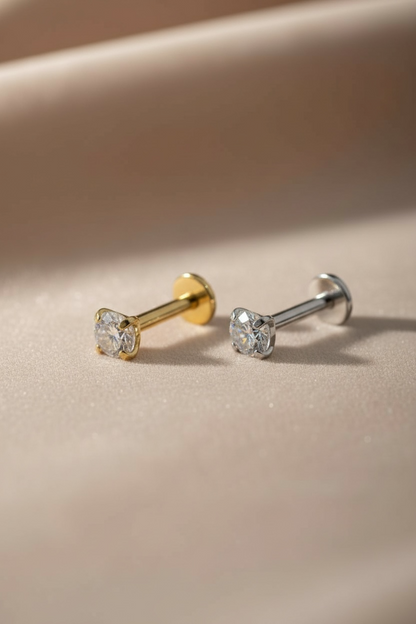 Piercing mini strass