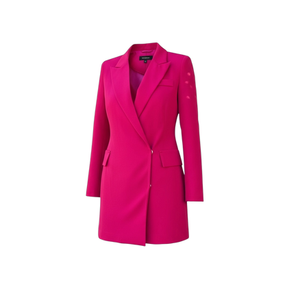 Robe tailleur cintrée – fushia
