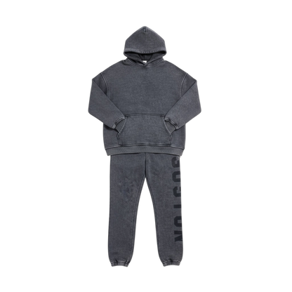 Ensemble Boston gris délavé
