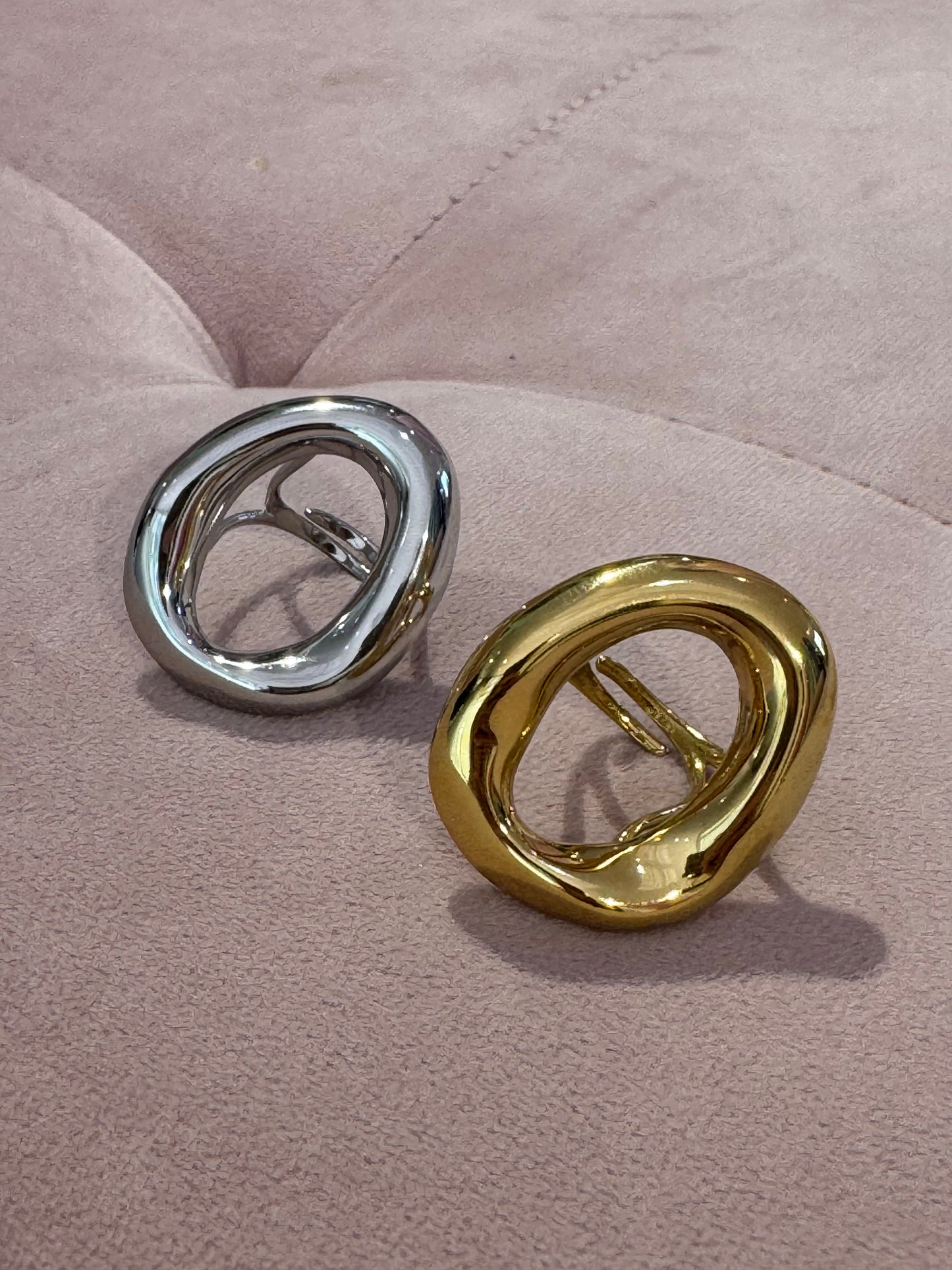 Bague ronde maxi format