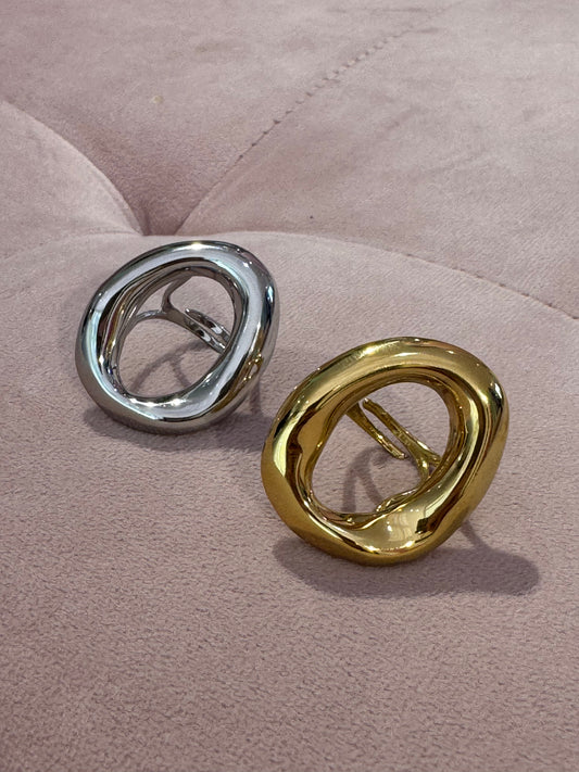 Bague ronde maxi format