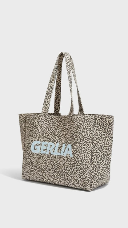 Tote bag Gerlia léopard (édition limitée )