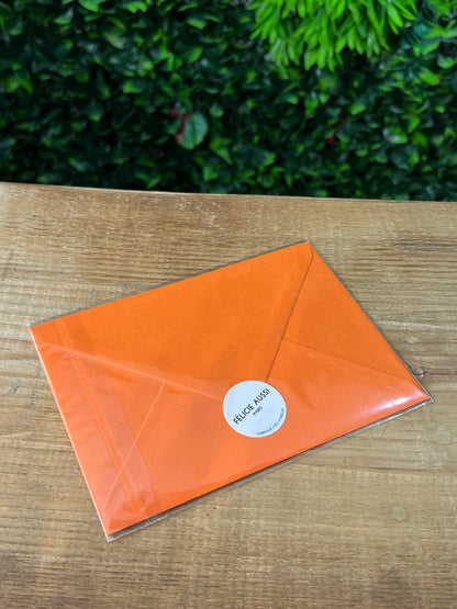 CARTE + ENVELOPPE T’ES FRAÎCHE COMME LA CRÈME FRAÎCHE